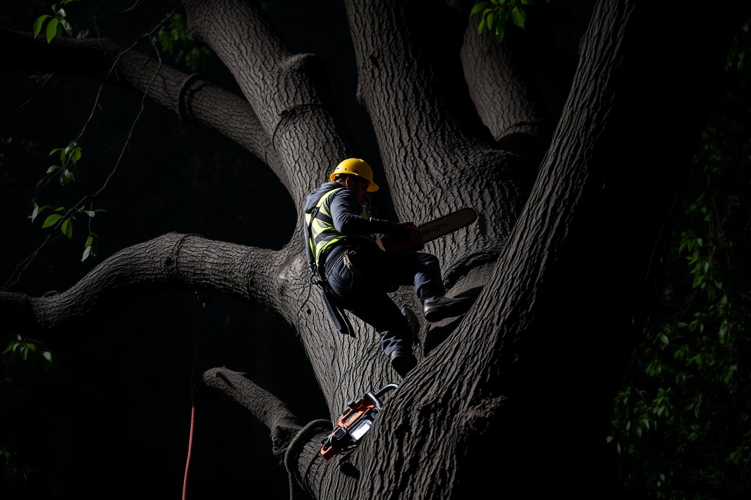 Professional arborist in Bakersfield